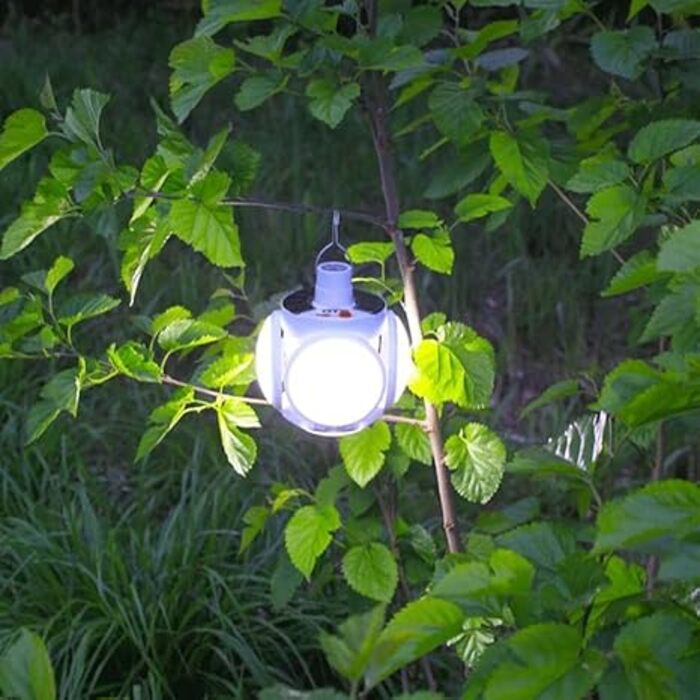 Solar Portable LED Camping Lantern