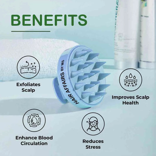Silicone Hair Scalp Massager Brush