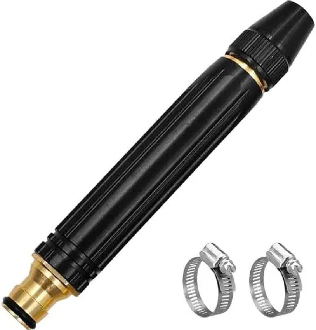 High- Pressure Water Spray Nozzle for Car Garden Lawn Wash Hose Pipe Nozzle