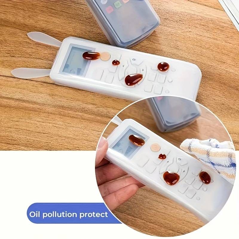 3 Packs | Silicone Remote Cover | Waterproof Dustproof Protective Case | 2 Sizes