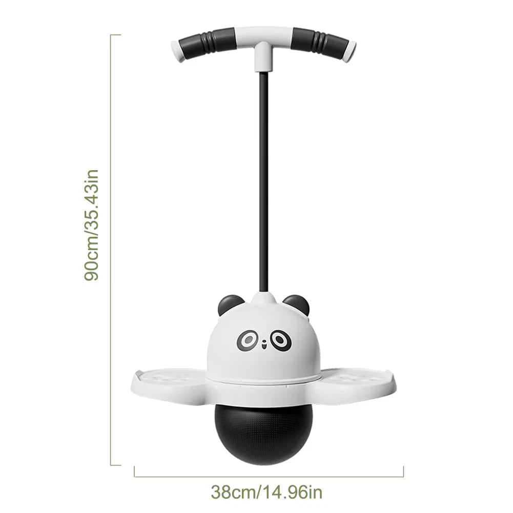 Panda Jumping Ball with Handle – Fun Outdoor Bouncing Toy