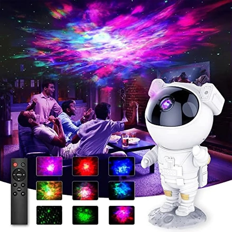 Astronaut Star Projector – Bluetooth Speaker & Night Sky Lamp