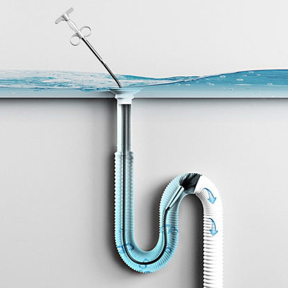 Stainless Steel Drain Cleaner Spring | Flexible Pipe Clog Remover