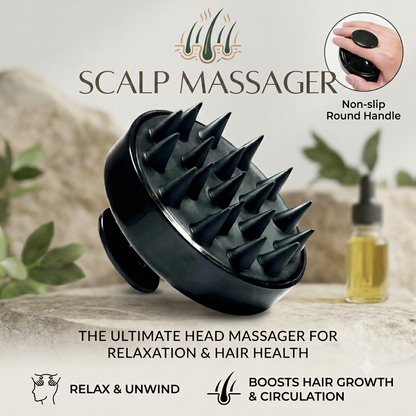 Silicone Hair Scalp Massager Brush