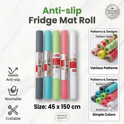 Anti-Slip PVC Drawer & Fridge Mat Roll