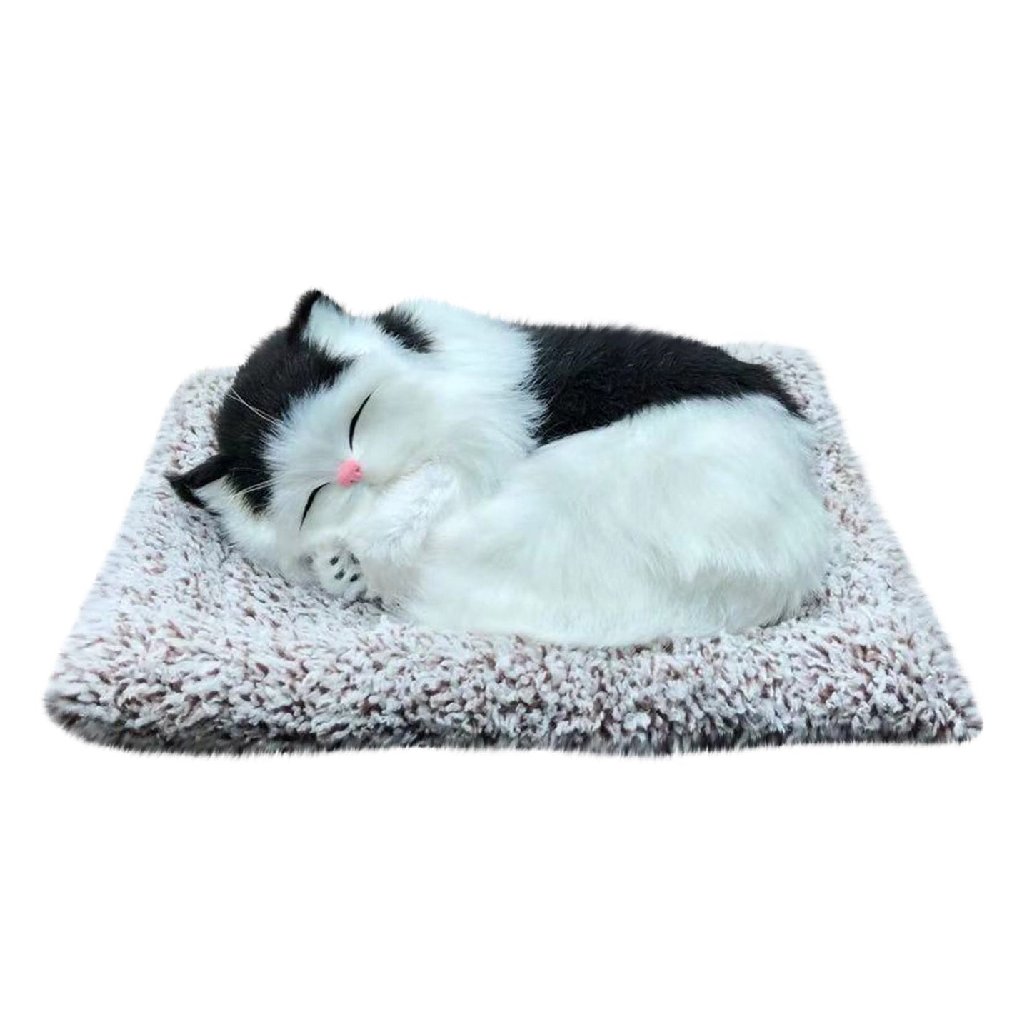 Cute Sleeping Cat Toy | For Car Dashboard & Home Living