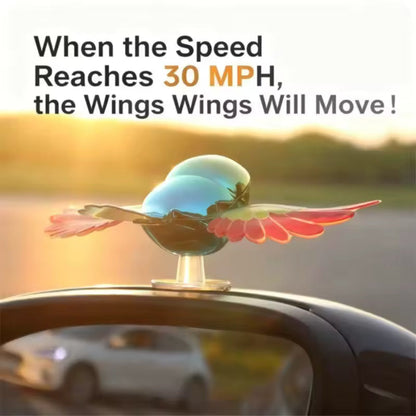 2-Packs | Colorful Flying Bird Ornament | Car & Motorcycle Decoration