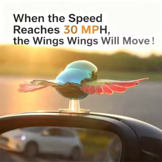 2-Packs | Colorful Flying Bird Ornament | Car & Motorcycle Decoration