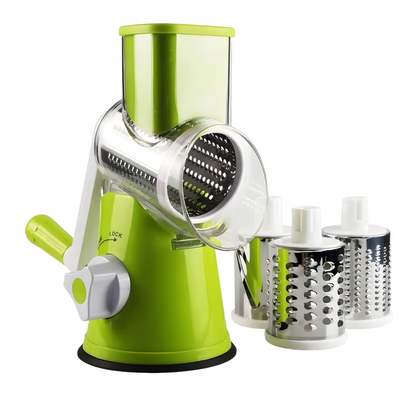 3-in-1 Drum Rotary Vegetable Grater