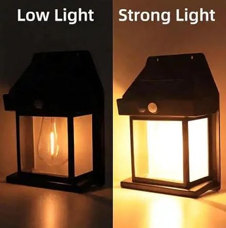 Solar Motion Sensor Wall Light