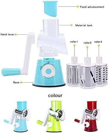 3-in-1 Drum Rotary Vegetable Grater