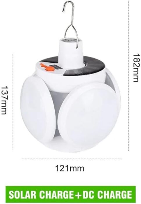 Solar Portable LED Camping Lantern