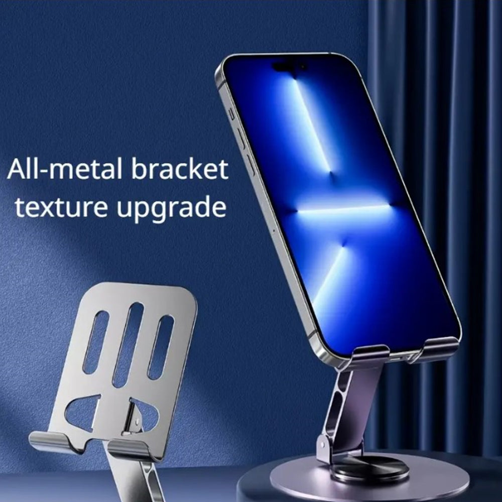 Metal Adjustable Mobile Stand | Compact Foldable Phone Holder