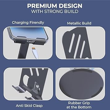 360° Adjustable Metal Phone Stand