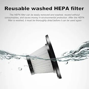 Portable Car Vacuum with Blower – Wireless 3-in-1 Cleaner