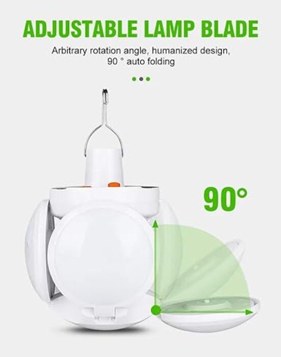 Solar Portable LED Camping Lantern