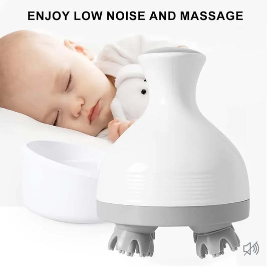 Electric Scalp Massager | Hair Growth & Relaxation Boost