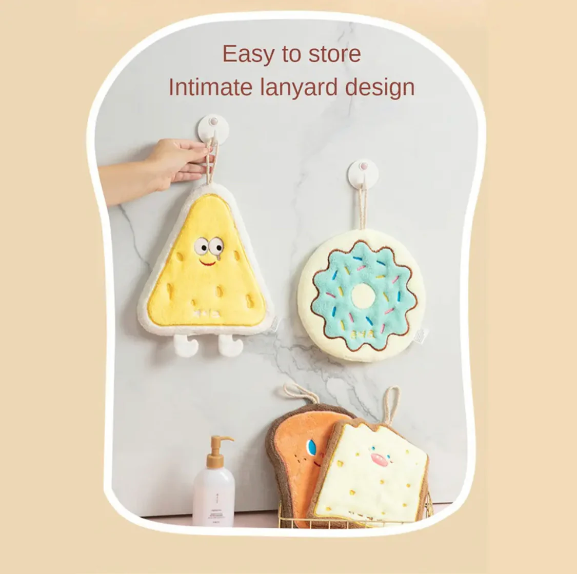 Cartoon Hanging Hand Towel
