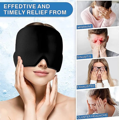 Migraine Ice Hat – Hot & Cold Gel Therapy Cap