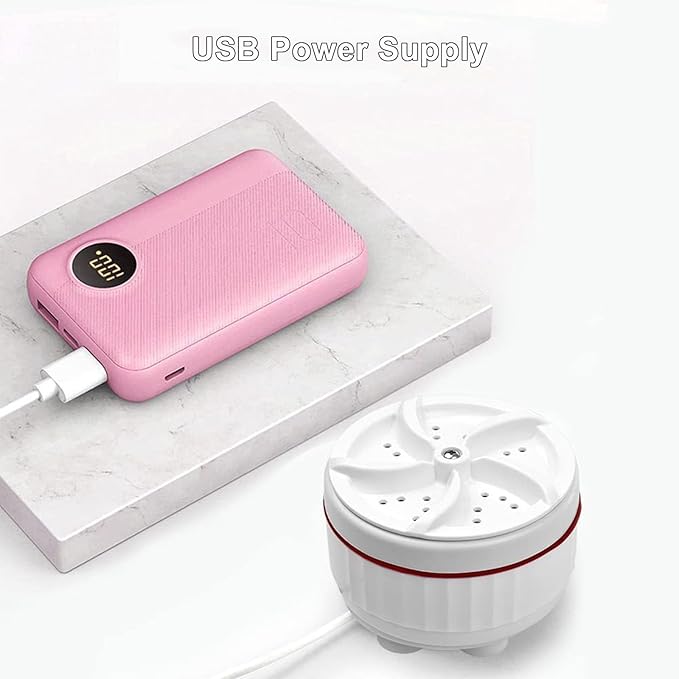 Mini Ultrasonic Portable Washing Machine