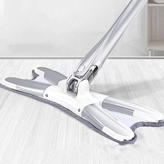 X-Type Self-Wringing Flat Floor Mop