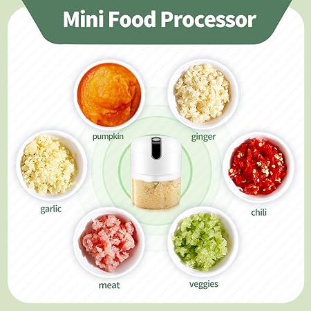 Mini Electric Wireless Food Chopper