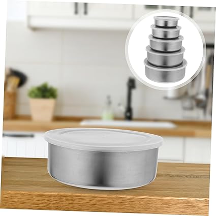 5-Piece Stainless Steel Bowl Set