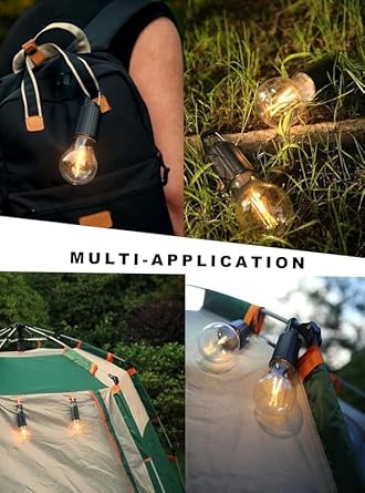 Rechargeable LED Hanging Bulb Light
