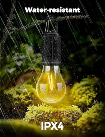 Rechargeable LED Hanging Bulb Light