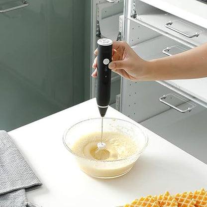 2-in-1 Rechargeable Coffee Frother