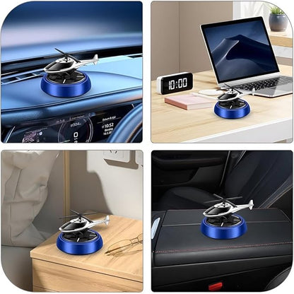 Solar Helicopter Car Air Freshener