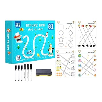 64-Page Kids Tracing & Writing Book
