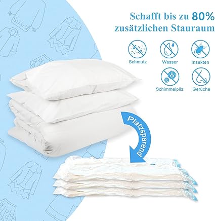 Vacuum Storage Bags Set with Pump
