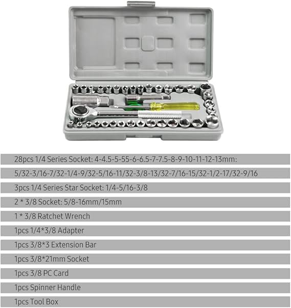 Aiwa 40-Piece Tool Kit