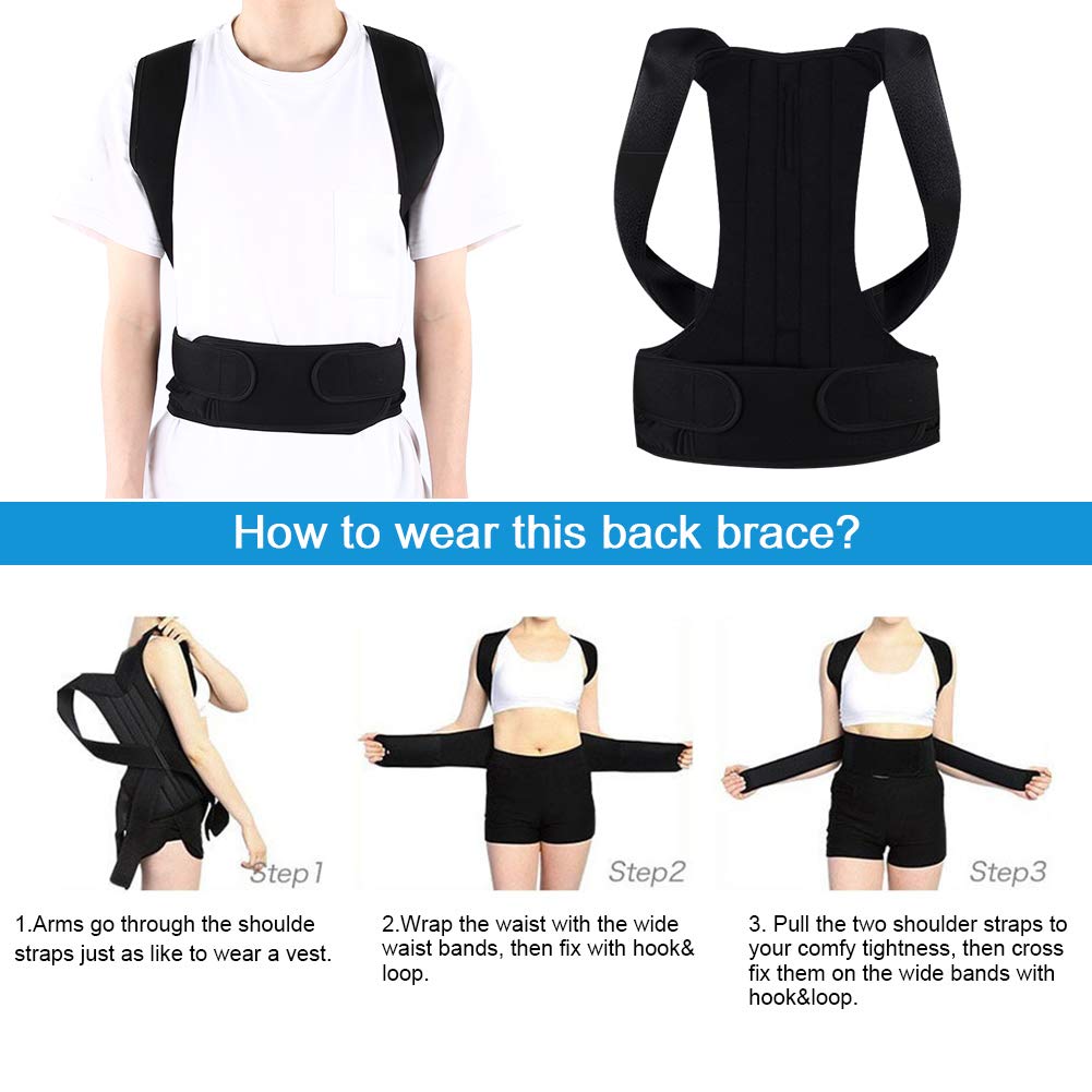 Posture Support Belt – Back & Shoulder Alignment Strap