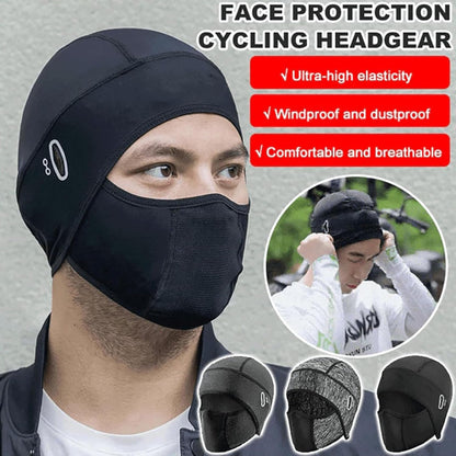 Ice Silk Face Protection Cycling Hood