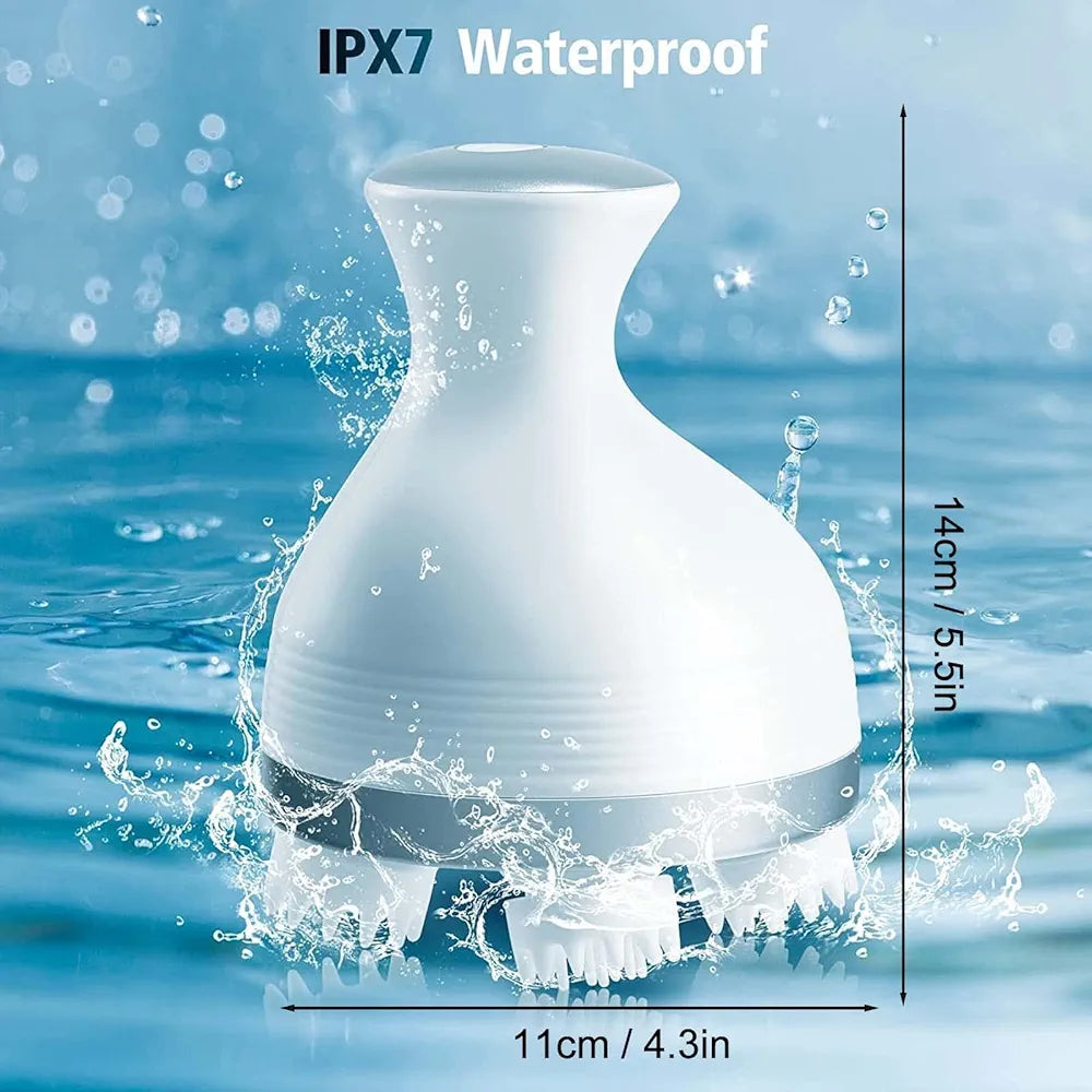 Electric Scalp Massager | Hair Growth & Relaxation Boost