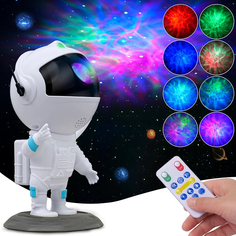 Astronaut Star Projector – Bluetooth Speaker & Night Sky Lamp