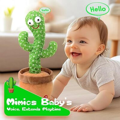 Rechargeable Dancing Cactus Toy