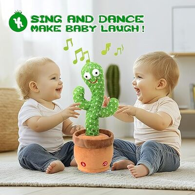 Rechargeable Dancing Cactus Toy