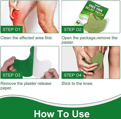 10 Pcs Pain Relief Patches – For Knee, Back & Joint Pain