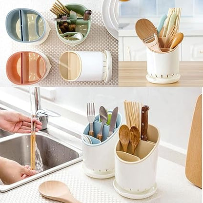 Kitchen Cutlery Holder & Drainer