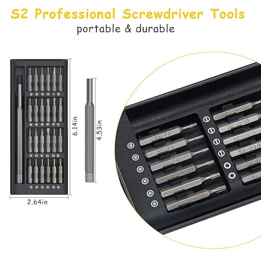 25-in-1 Magnetic Precision Screwdriver Set | Pocket Repair Kit