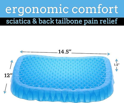 Egg Sitter Gel Cushion for Back Pain Relief Support