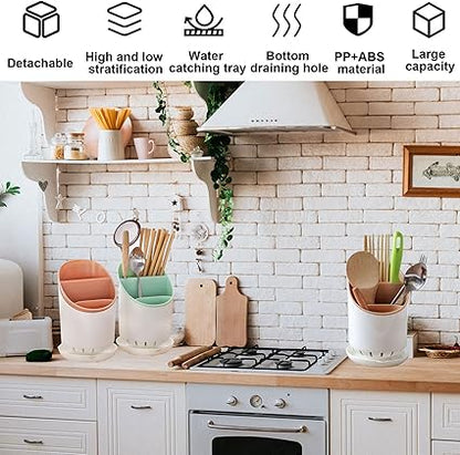 Kitchen Cutlery Holder & Drainer