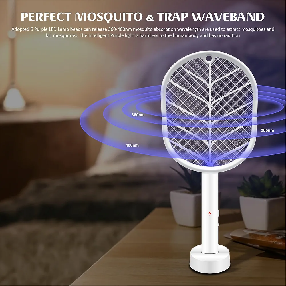 2-in-1 Mosquito Killer Racket