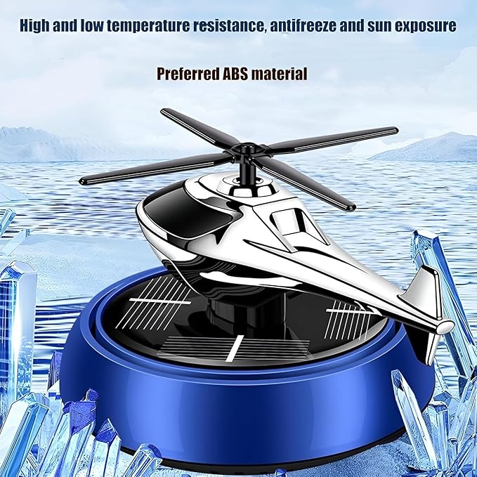 Solar Helicopter Car Air Freshener