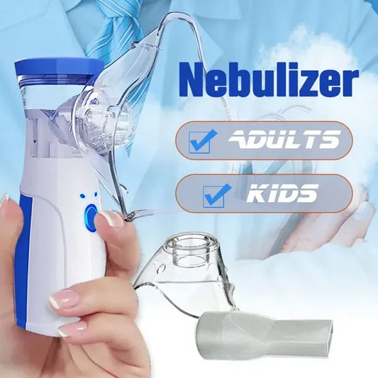 Portable Mesh Nebulizer – Handheld Inhaler for Adults & Kids
