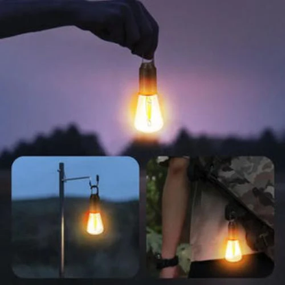 Rechargeable LED Hanging Bulb Light