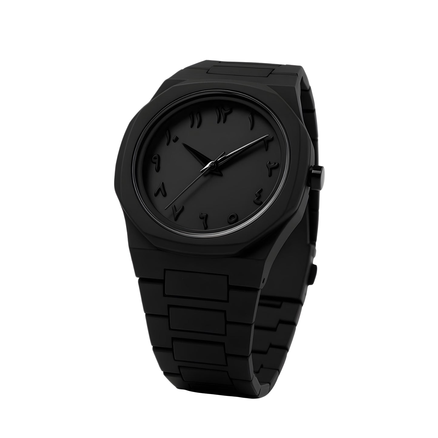 Black Aura Marble Watch